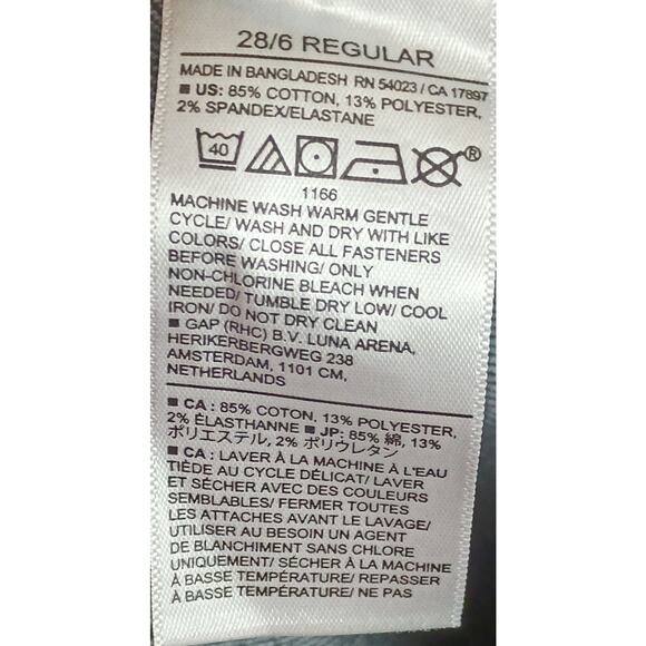 Banana Republic Women 28/6  Ultra Hi Rise Straight Leg Raw Hem Denim Jeans - Picture 5 of 7